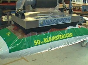 Unigripper Baggripper für das Handling von Säcken und Beuteln